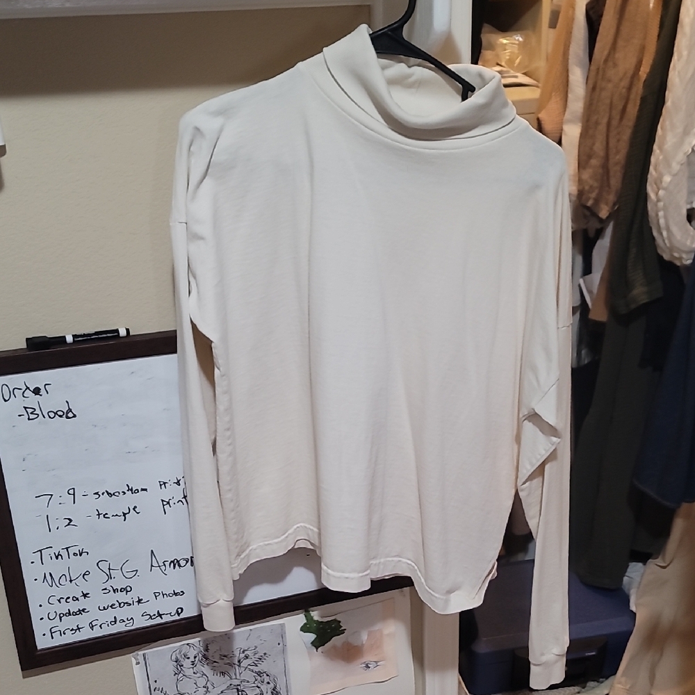 Los Angeles Apparel Cotton Oversized Blouse Vintage